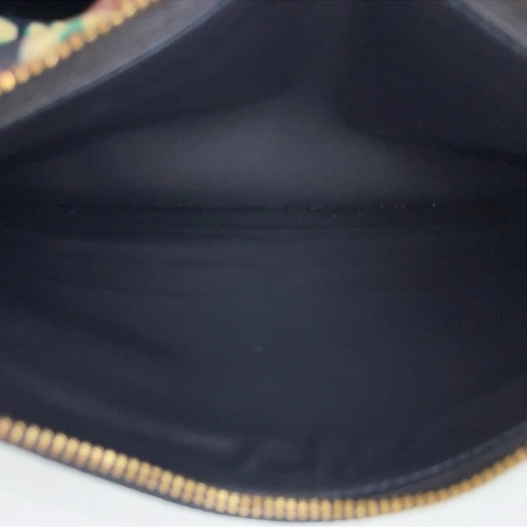 LV STEPHEN SPROUSE Insolite monogram leopard interior wallet only green one left - Picture 3 of 10